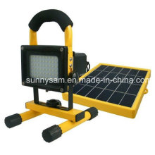 Panel solar de ahorro de energía Lámpara solar de aleación de trabajo